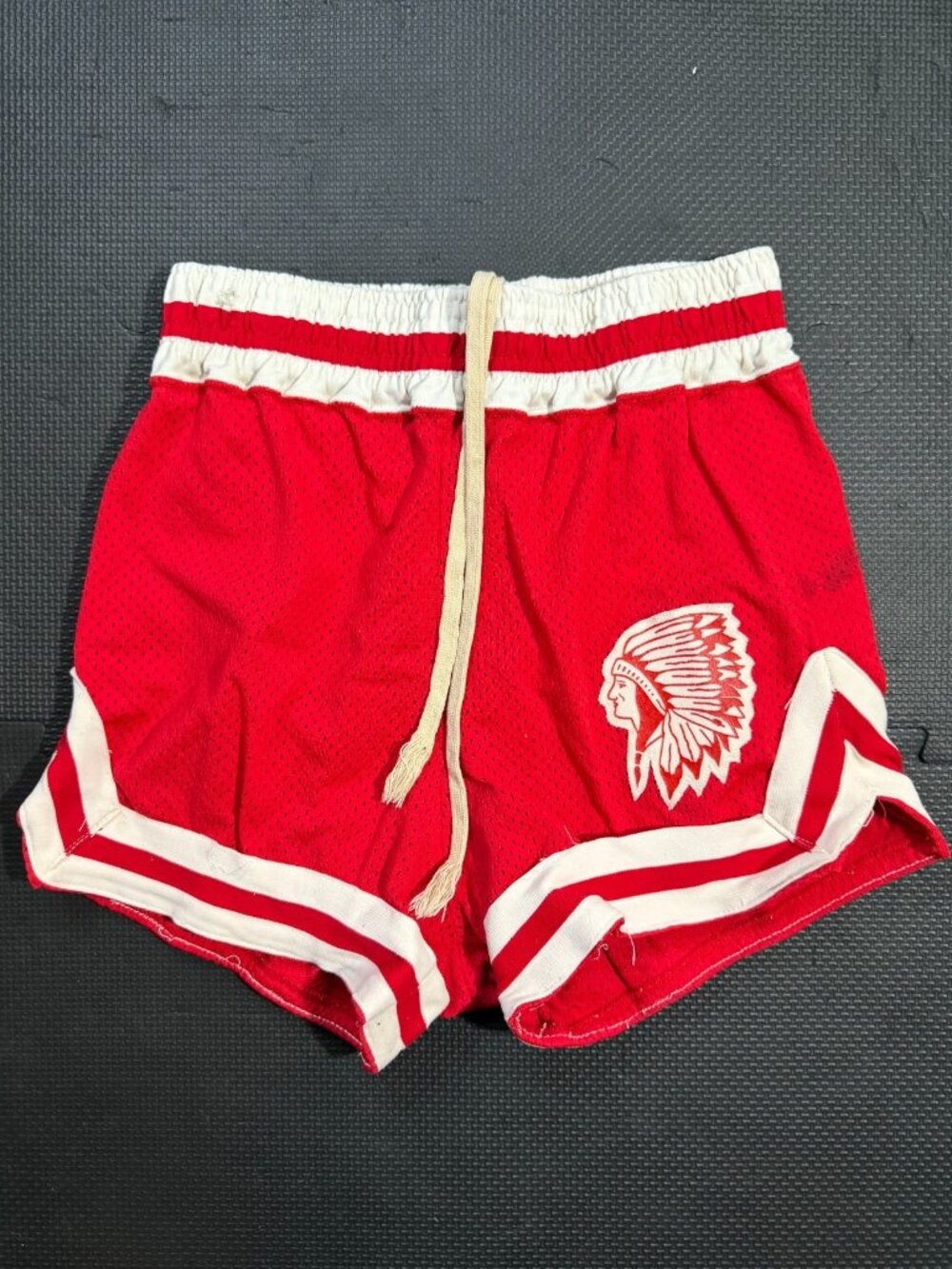 Vintage Decker Basketball Shorts Mens 1960s Athletic Gym Nylon High Waisted 36
